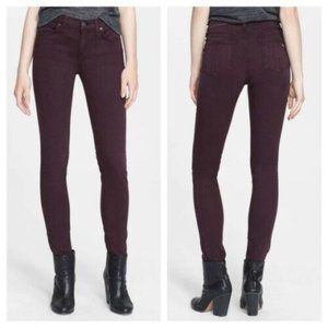 Rag & Bone Distressed Wine Skinny Sz. 27